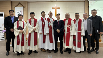 창립16주년기념 장로 임직예배